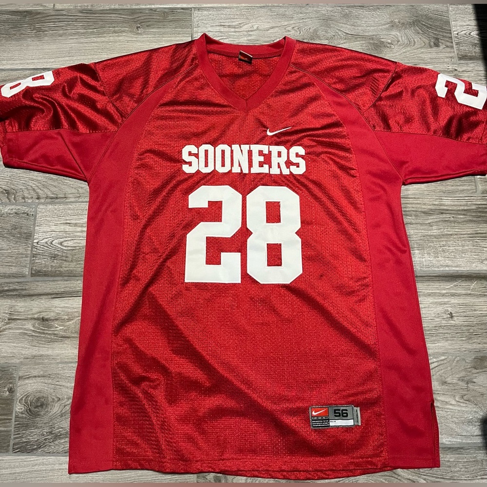 Nike Vintage 2006 Adrian Peterson size 56 XXXL Sooner’s Jersey.